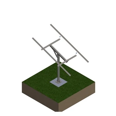 Solar Mount Pole For Photovoltaic Systems